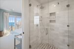 Another beautiful glass walk in shower 